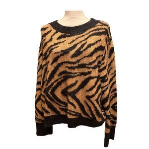 H&M Women’s Animal Print Sweater | M